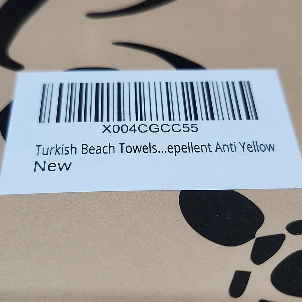 BEACH PLEASE WOVEN YELLOW FRINGE TURKISH COTTON BEACH TOWEL